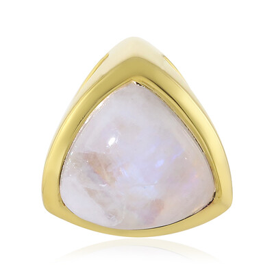 Ciondolo in argento con Pietra di Luna Arcobaleno (MONOSONO COLLECTION)