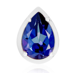 Ciondolo in argento con Topazio Blu Royal