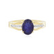 Anello in argento con Zaffiro Blu del Madagascar