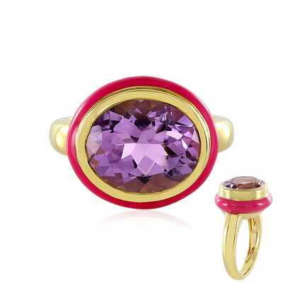 Anello in argento con Ametista Rose de France