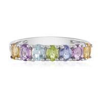 Anello in argento con Ametista