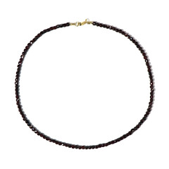 Collana in argento con Granato Mozambico