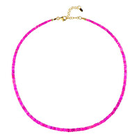 Collana in argento con Opale Rosa