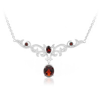 Collana in argento con Granato