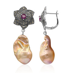 Orecchini in argento con Perla Ming (Annette classic)