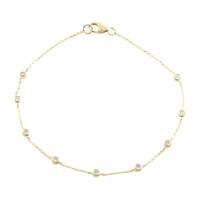 Bracciale in oro con Diamante IF (G) (de Melo)