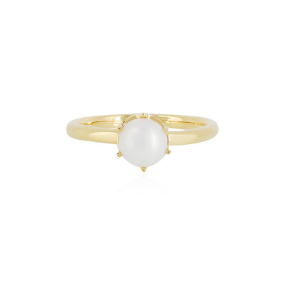 Anello in argento con Perla di Acqua Dolce