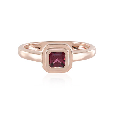 Anello in argento con Rodolite