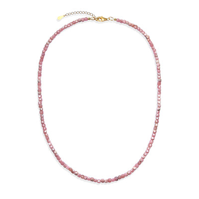 Collana in argento con Rodocrosite