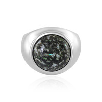 Anello in argento con Opale Leopardo