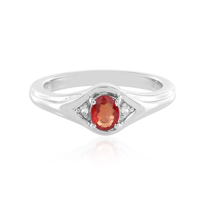 Anello in argento con Rubino Tanzania