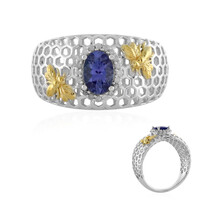 Anello in oro con Tanzanite AAA (Ornaments by de Melo)