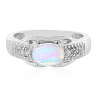 Anello in argento con Opale di Welo