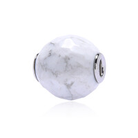Ciondolo in argento con Howlite
