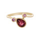 Anello in oro con Tormalina Rosa Brasiliana (KM by Juwelo)