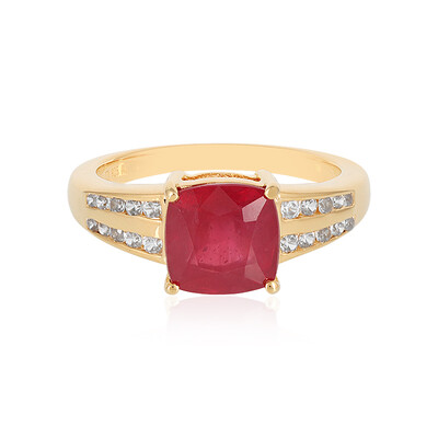 Anello in argento con Rubino Bemainty