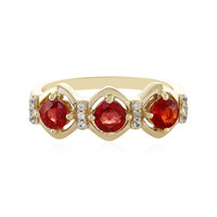 Anello in oro con Rubino Tanzania