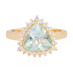 Anello in argento con Quarzo Lago della Montagna