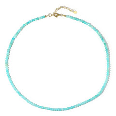 Collana in argento con Amazzonite