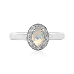 Anello in argento con Opale di Welo