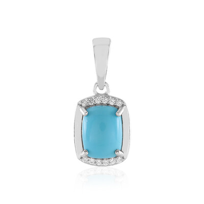 Ciondolo in argento con Turchese Sleeping Beauty