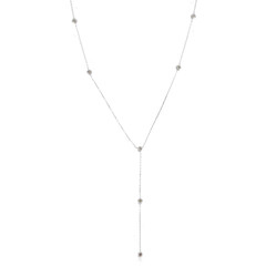 Collana in oro con Diamante Champagne VS1 (de Melo)