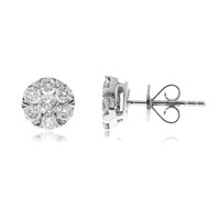 Orecchini in oro con Diamante I1 (H) (CIRARI)