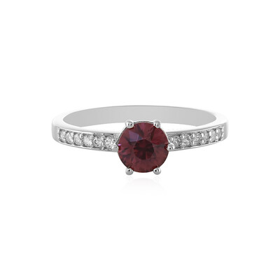 Anello in argento con Zircone Rosa