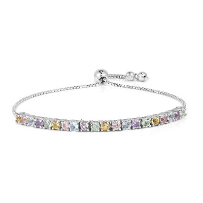 Bracciale in argento con Topazio Blu Cielo