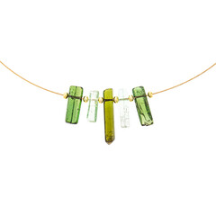 Collana in argento con Tormalina