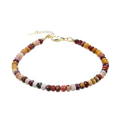 Bracciale in argento con Mokaite