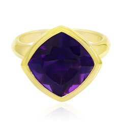 Anello in oro con Ametista Uruguay