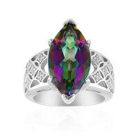Anello in argento con Quarzo Mistico