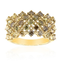 Anello in oro con Diamante Fancy SI2 (CIRARI)