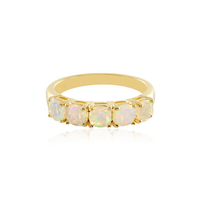Anello in argento con Opale di Welo