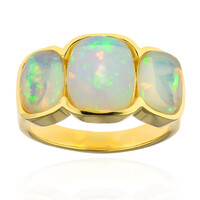 Anello in argento con Opale di Welo