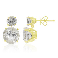 Orecchini in oro con Kunzite Bianca