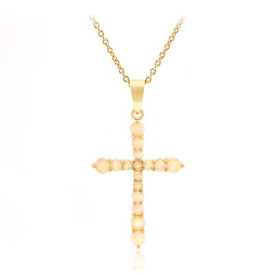 Collana in argento con Opale di Welo