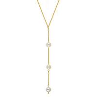 Collana in argento con Perla di Acqua Dolce