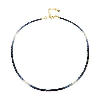 Collana in argento con Zaffiro Blu