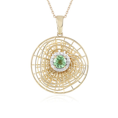 Collana in oro con Tsavorite del Kenya (Ornaments by de Melo)
