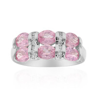 Anello in oro con Spinello Birmano Rosa (CIRARI)