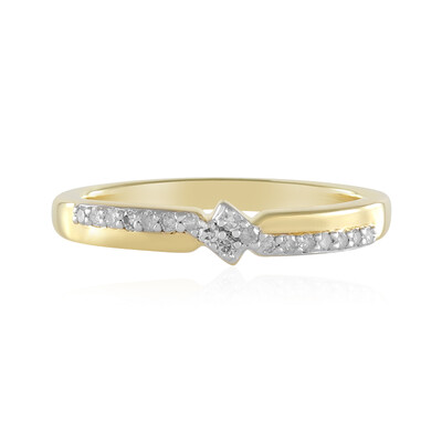 Anello in argento con Diamante I2 (I)