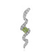 Ciondolo in argento con Peridoto