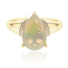 Anello in oro con Opale di Welo AAA (CIRARI)