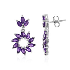 Orecchini in argento con Ametista