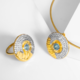 Ciondolo in argento con Zircone Ratanakiri (MONOSONO COLLECTION)