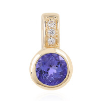Ciondolo in oro con Tanzanite