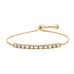 Bracciale in argento con Ametista Verde