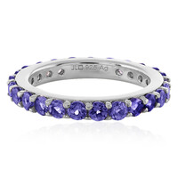 Anello in argento con Tanzanite
